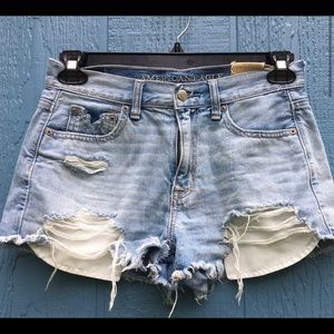 American eagle high rise shorts